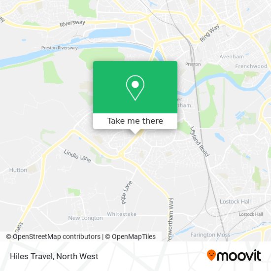 Hiles Travel map