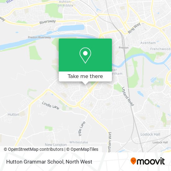 Hutton Grammar School map