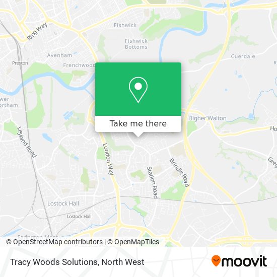 Tracy Woods Solutions map