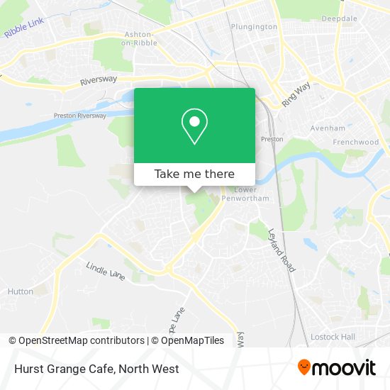 Hurst Grange Cafe map