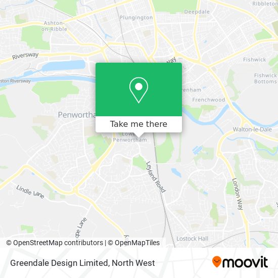 Greendale Design Limited map