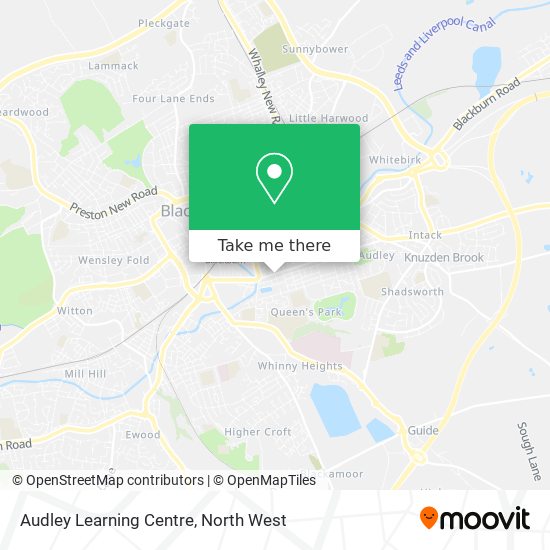 Audley Learning Centre map