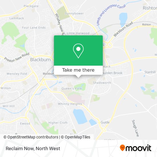 Reclaim Now map