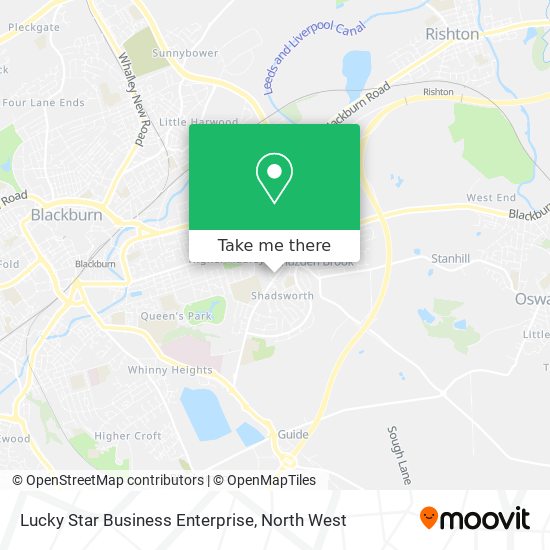 Lucky Star Business Enterprise map