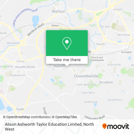 Alison Ashworth Taylor Education Limited map
