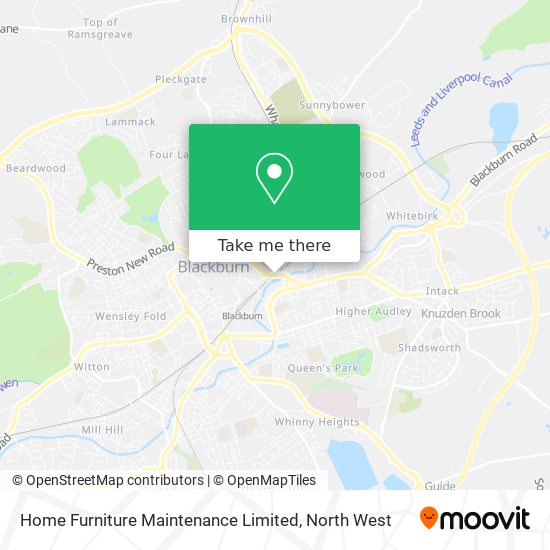 Home Furniture Maintenance Limited map