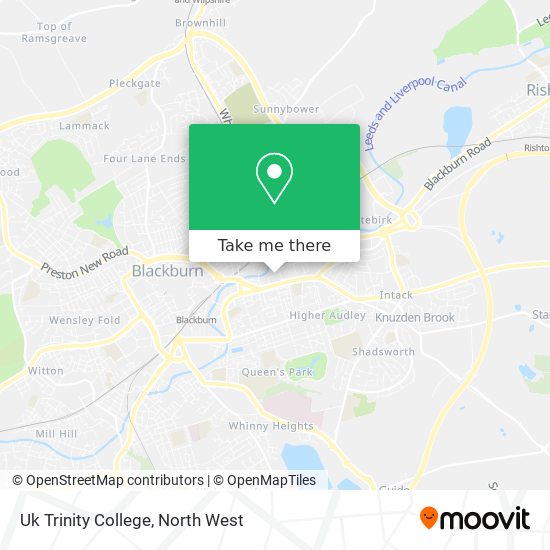Uk Trinity College map