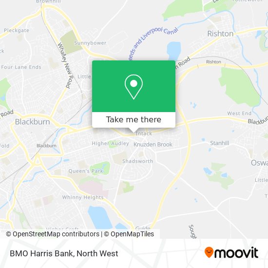 BMO Harris Bank map