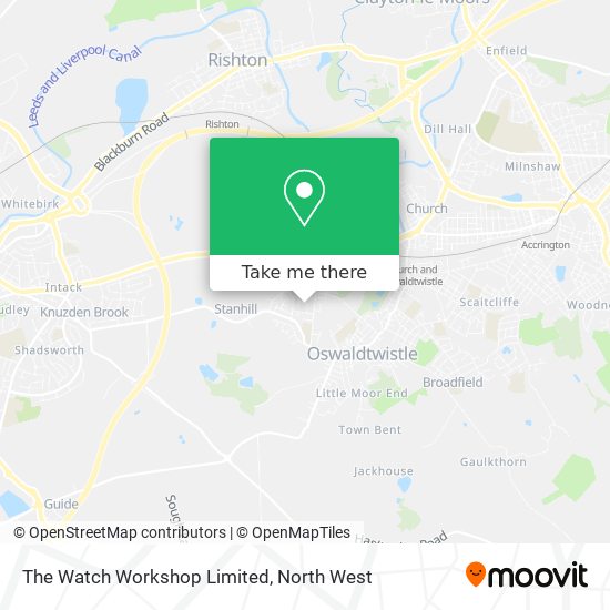 The Watch Workshop Limited map