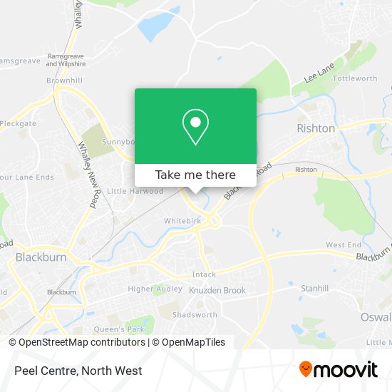 Peel Centre map