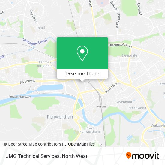 JMG Technical Services map