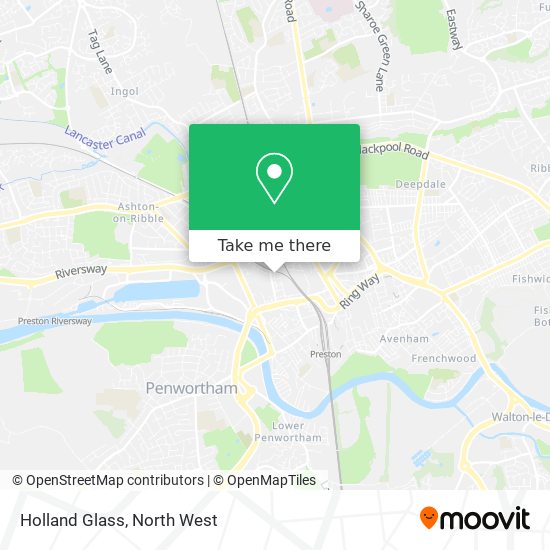 Holland Glass map