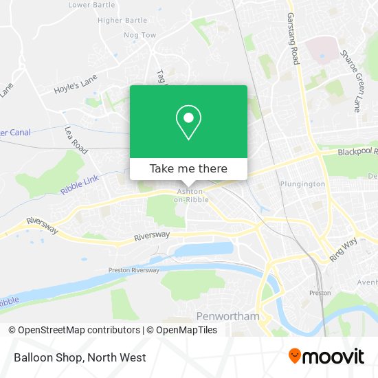Balloon Shop map