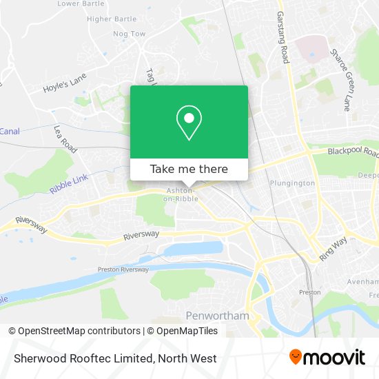 Sherwood Rooftec Limited map