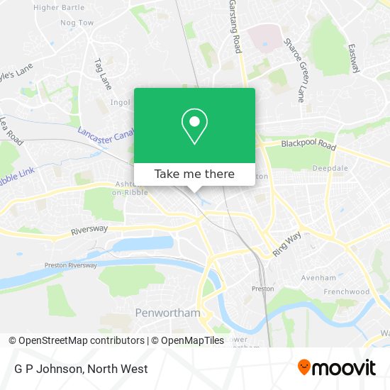 G P Johnson map