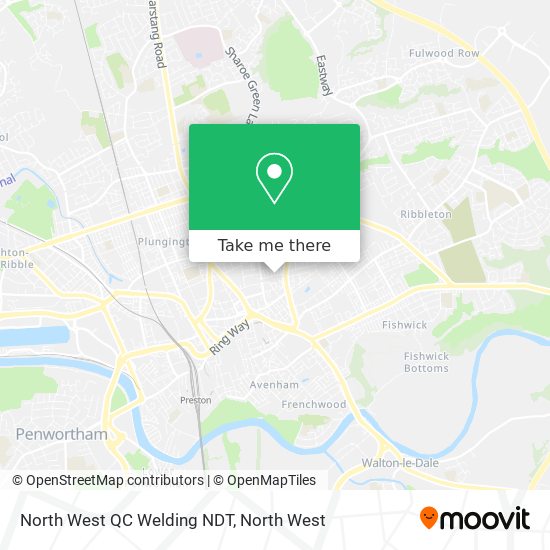 North West QC Welding NDT map