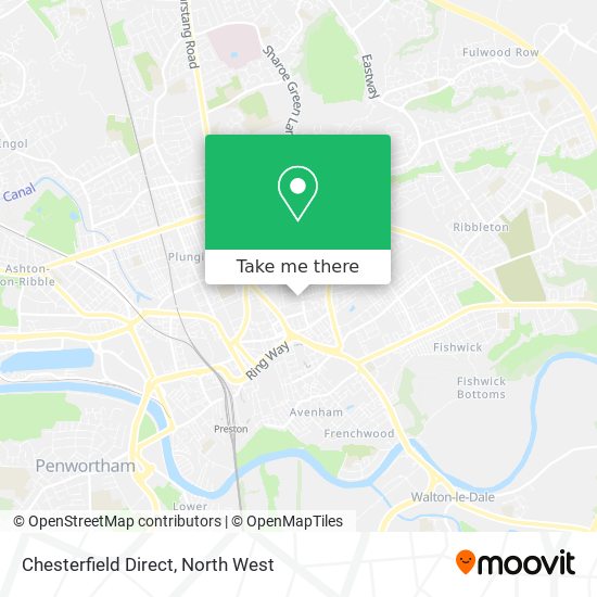 Chesterfield Direct map