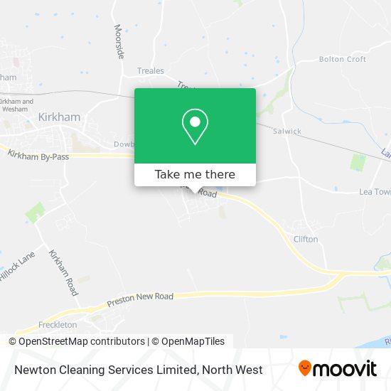 Newton Cleaning Services Limited map