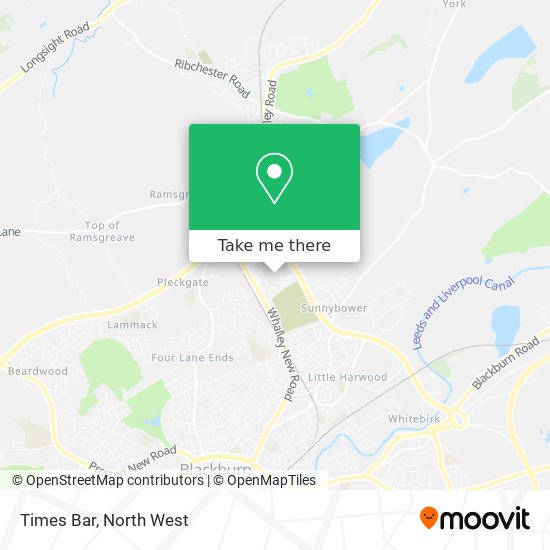 Times Bar map