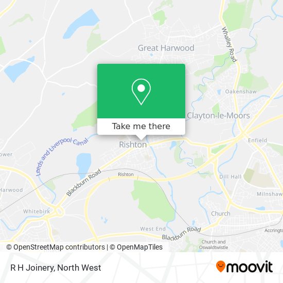R H Joinery map
