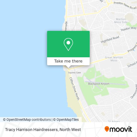 Tracy Harrison Hairdressers map