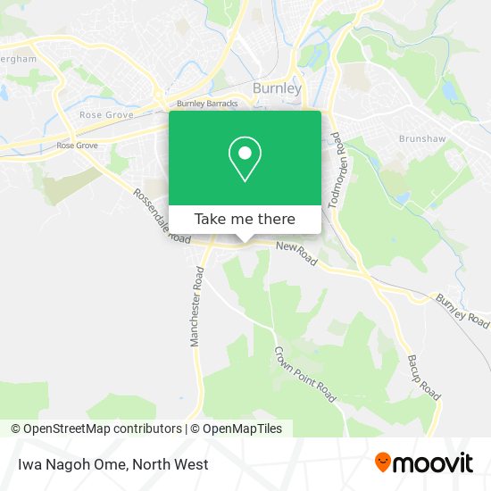Iwa Nagoh Ome map