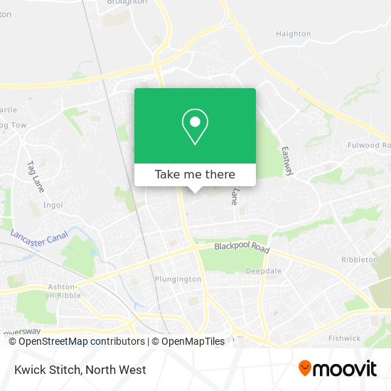 Kwick Stitch map
