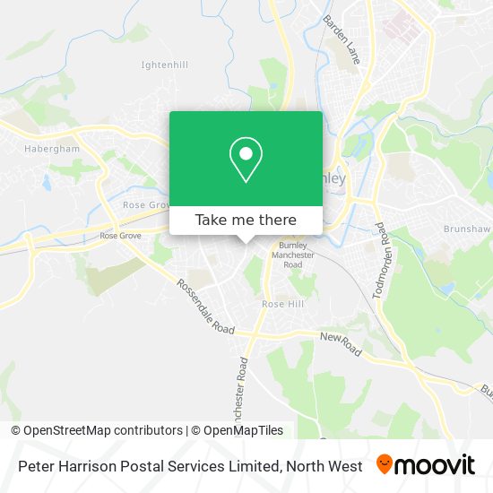 Peter Harrison Postal Services Limited map