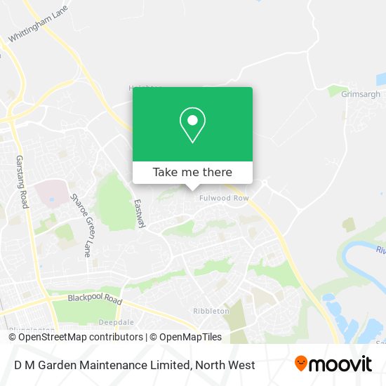 D M Garden Maintenance Limited map