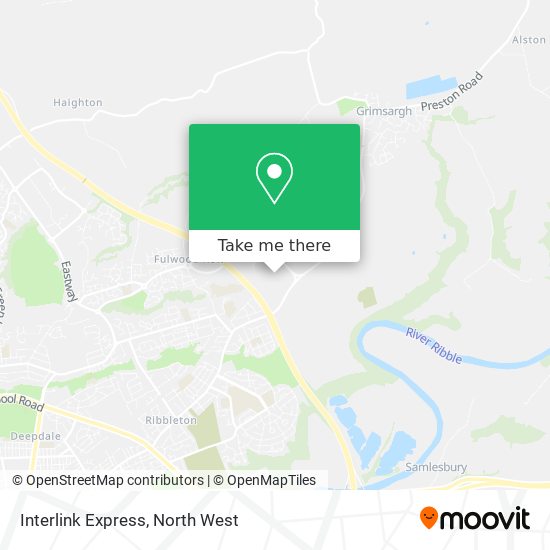 Interlink Express map