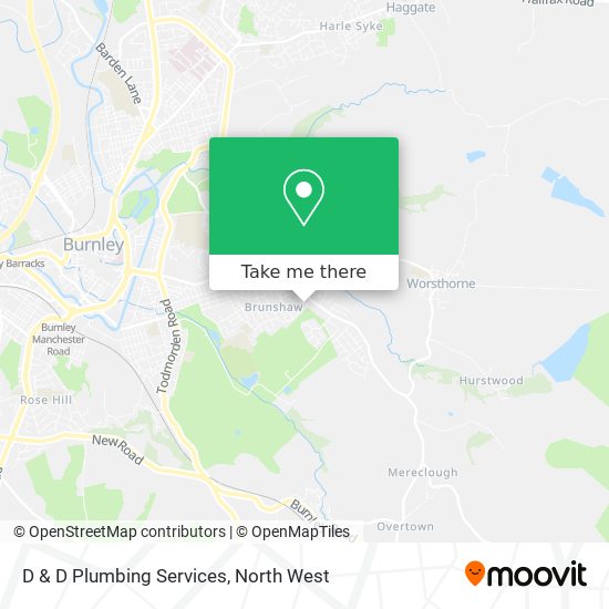 D & D Plumbing Services map
