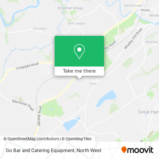 Go Bar and Catering Equipment map