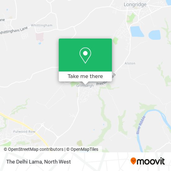 The Delhi Lama map