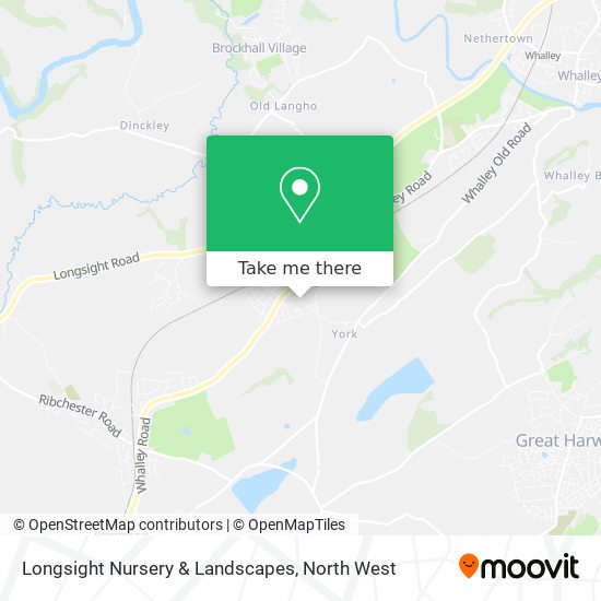 Longsight Nursery & Landscapes map