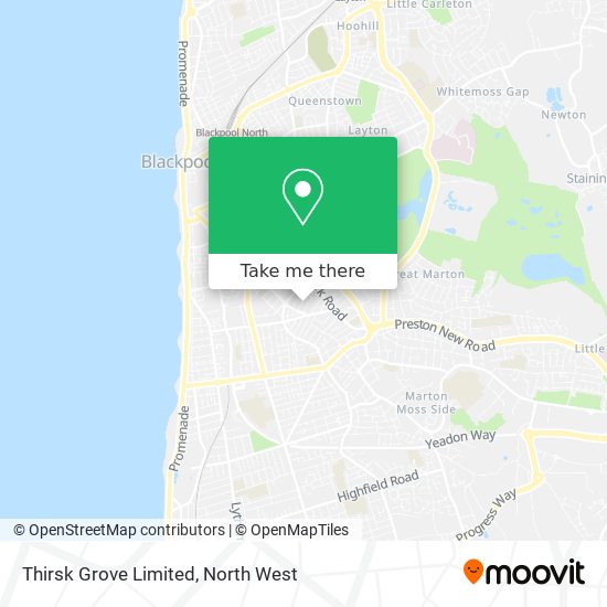 Thirsk Grove Limited map