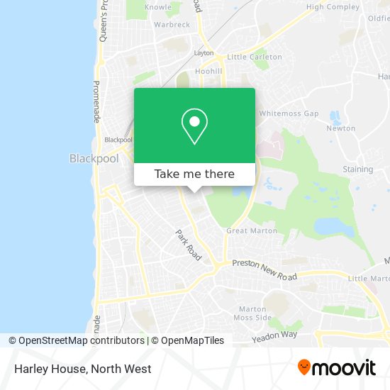 Harley House map