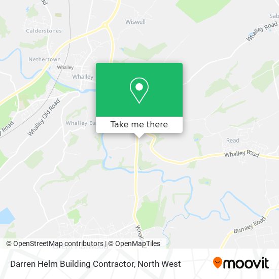 Darren Helm Building Contractor map