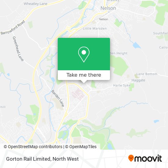 Gorton Rail Limited map
