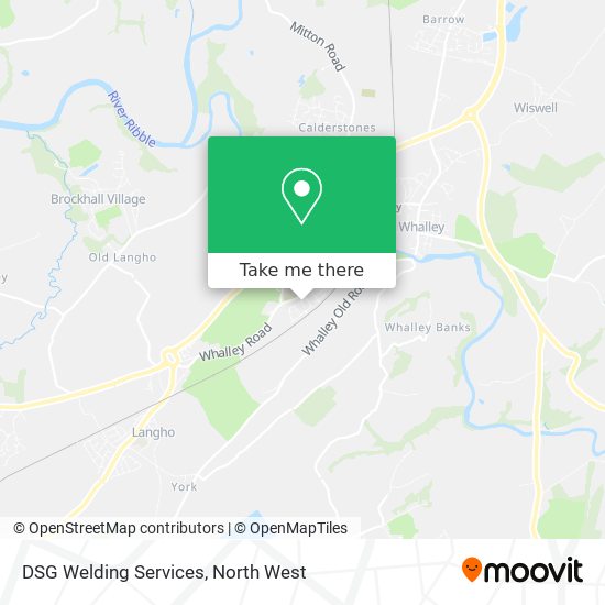 DSG Welding Services map