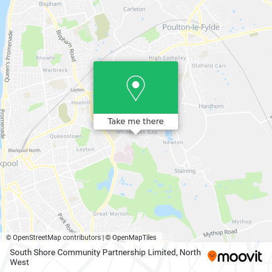South Shore Community Partnership Limited map