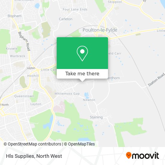 Hls Supplies map