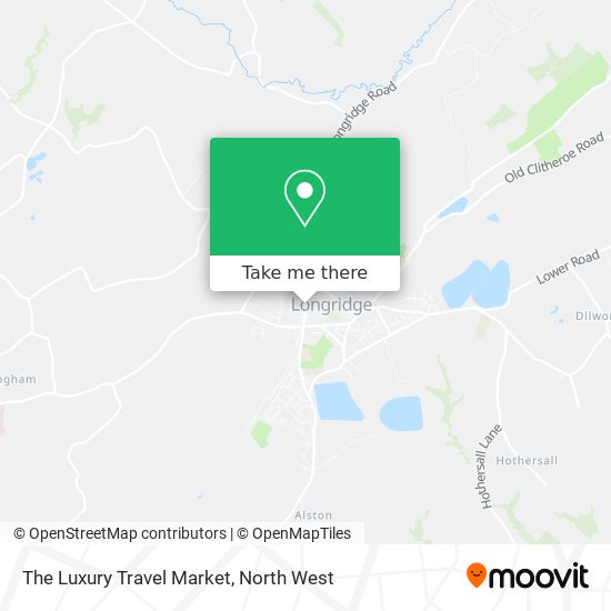 The Luxury Travel Market map