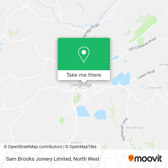 Sam Brooks Joinery Limited map