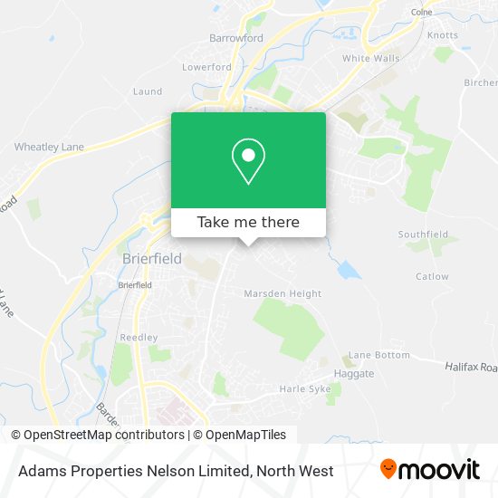 Adams Properties Nelson Limited map