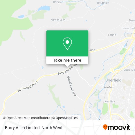 Barry Allen Limited map