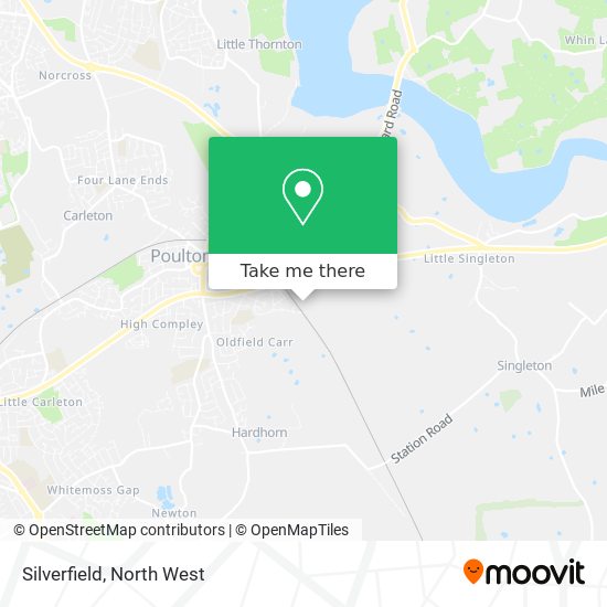 Silverfield map