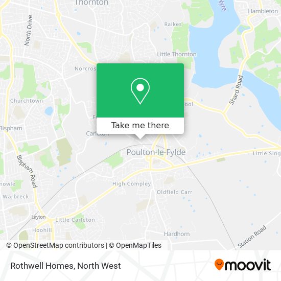 Rothwell Homes map
