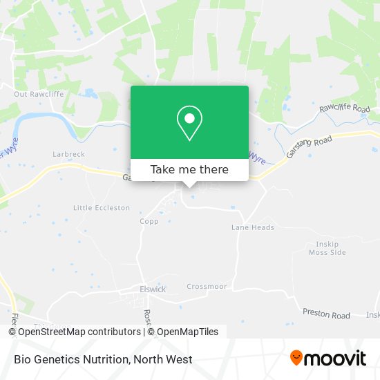 Bio Genetics Nutrition map