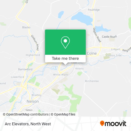 Arc Elevators map