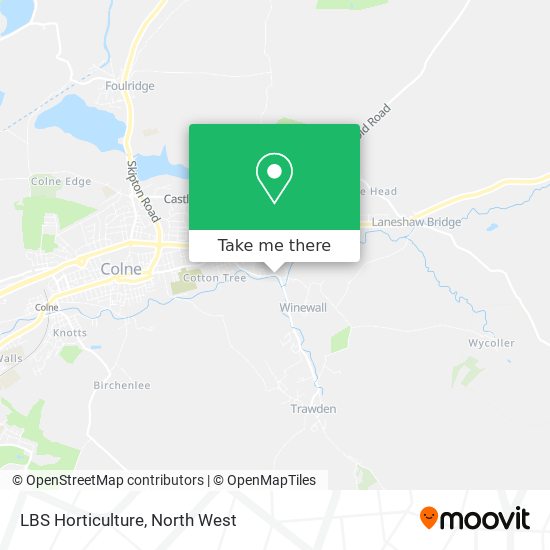 LBS Horticulture map